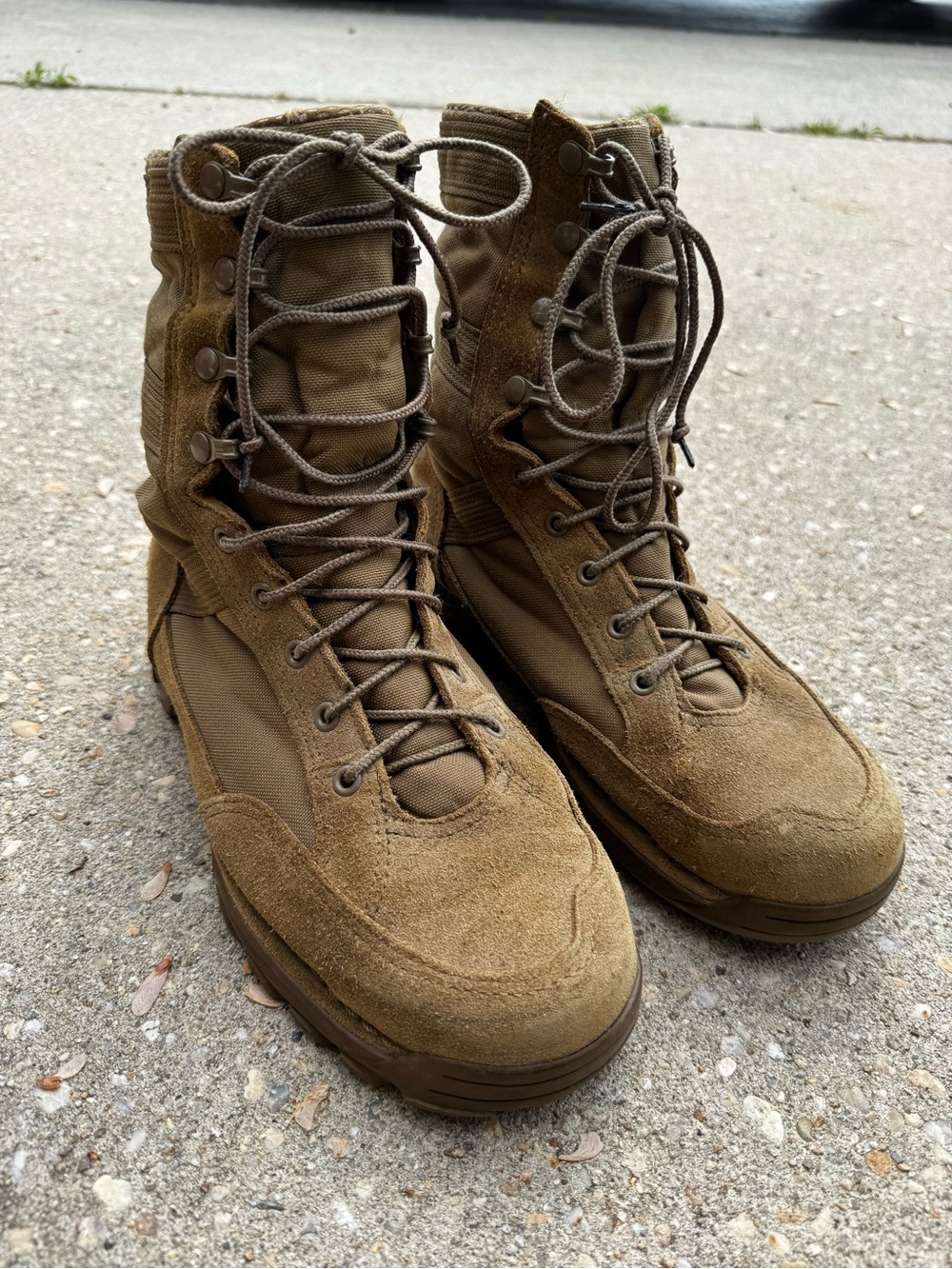 Danner Tactical Brown Lace-Up Combat Boots Size 10.5